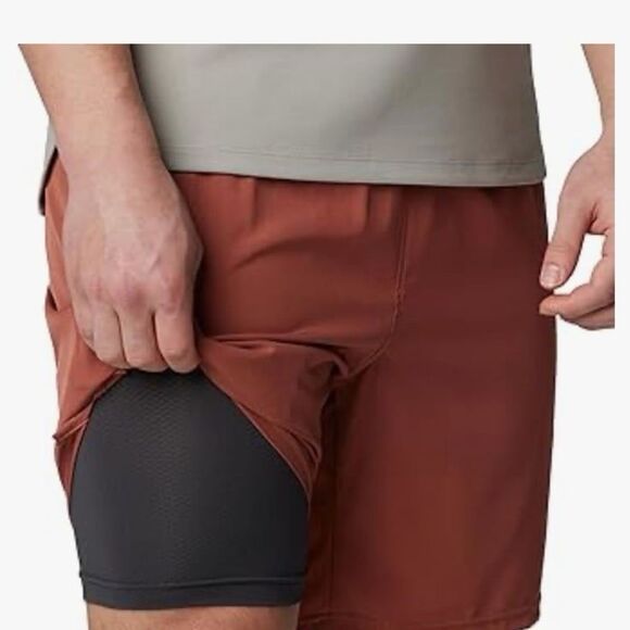 Columbia Men's Hike Brief Pull On Shorts Omni Wick Auburn Size XXL NWT - Picture 3 of 12